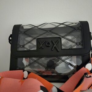 Black Transparent Women Bag